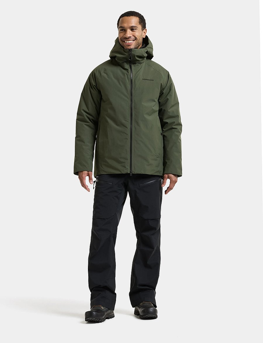 Didriksons - Marvin Jacket - dunjackor - deep green - 3