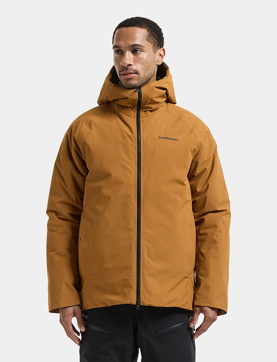 Didriksons - Marvin Jacket - down jackets - spice brown - 0