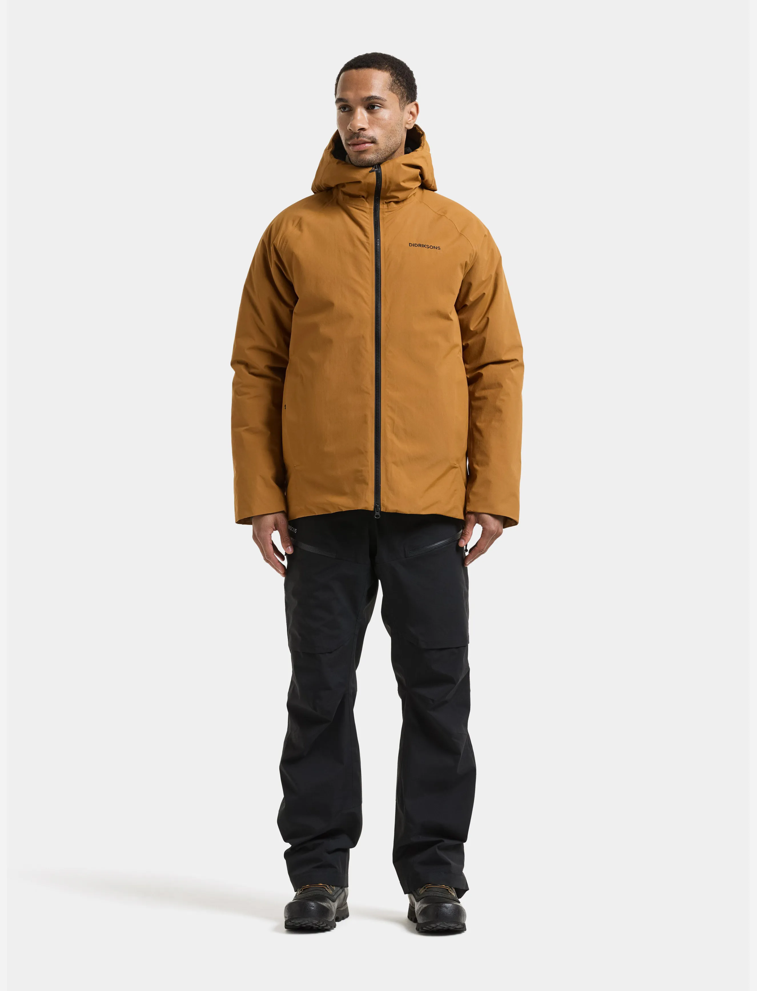 Didriksons - Marvin Jacket - down jackets - spice brown - 3