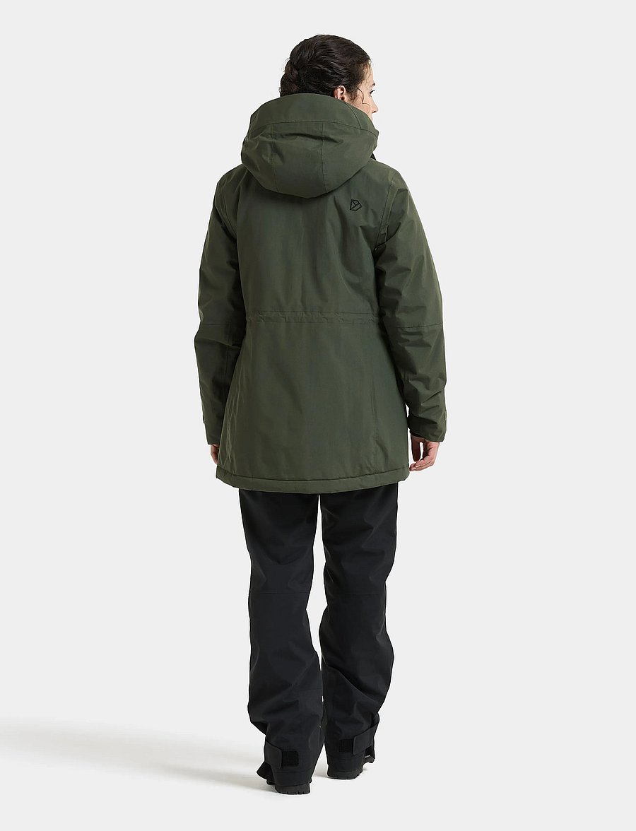 Didriksons - Essa Jacket - sulejoped ja voodriga joped - deep green - 5