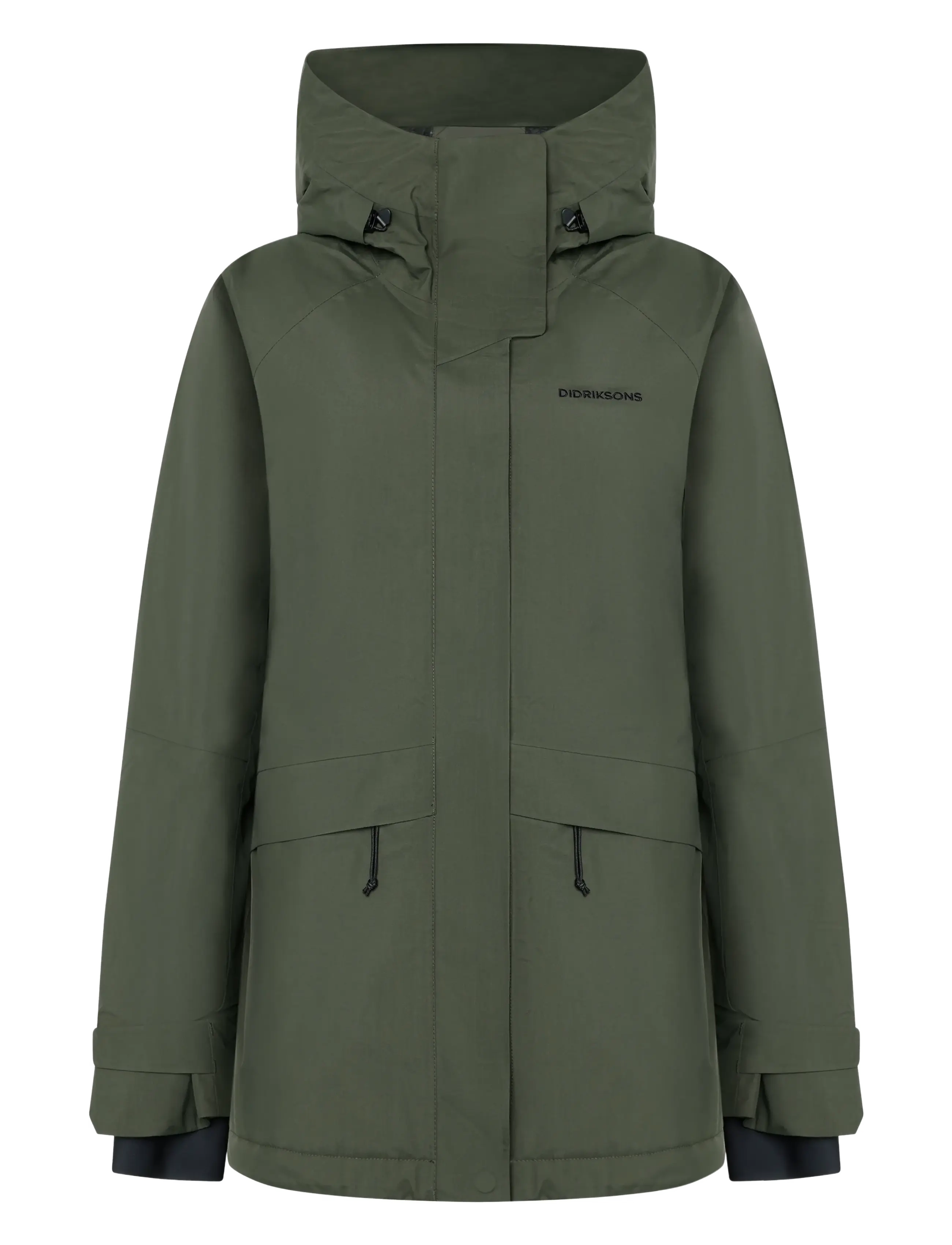 Didriksons - Essa Jacket - sulejoped ja voodriga joped - deep green - 3