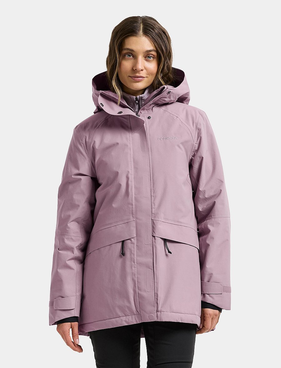 Didriksons - Essa Jacket - sulejoped ja voodriga joped - lilac haze - 0