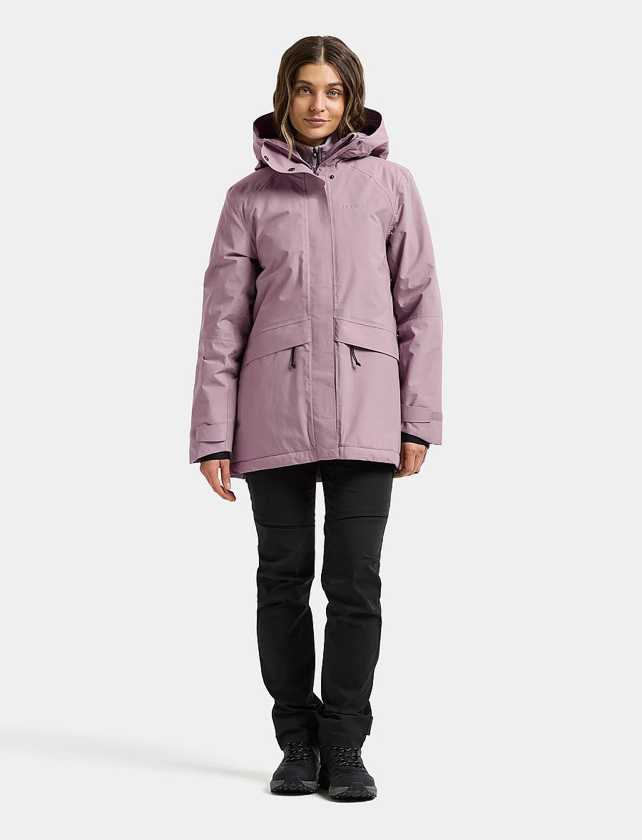 Didriksons - Essa Jacket - sulejoped ja voodriga joped - lilac haze - 3