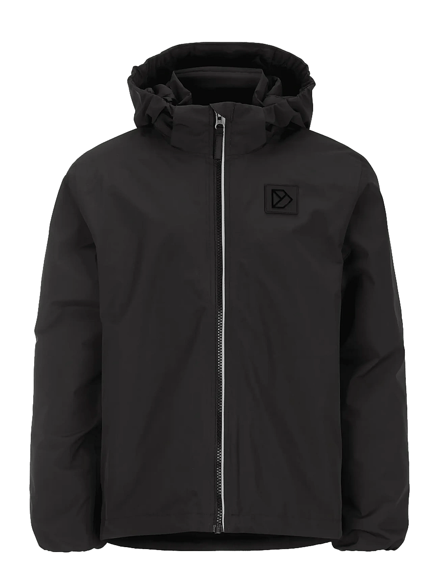 Didriksons - Volt Kids' Jacket - shell- & regnjakker - black - 0