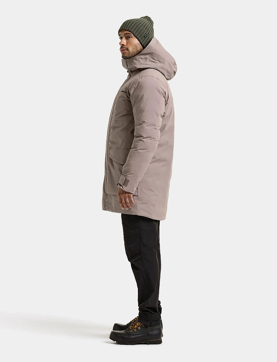 Didriksons - Akilles Parka - parka coats - ash brown - 5
