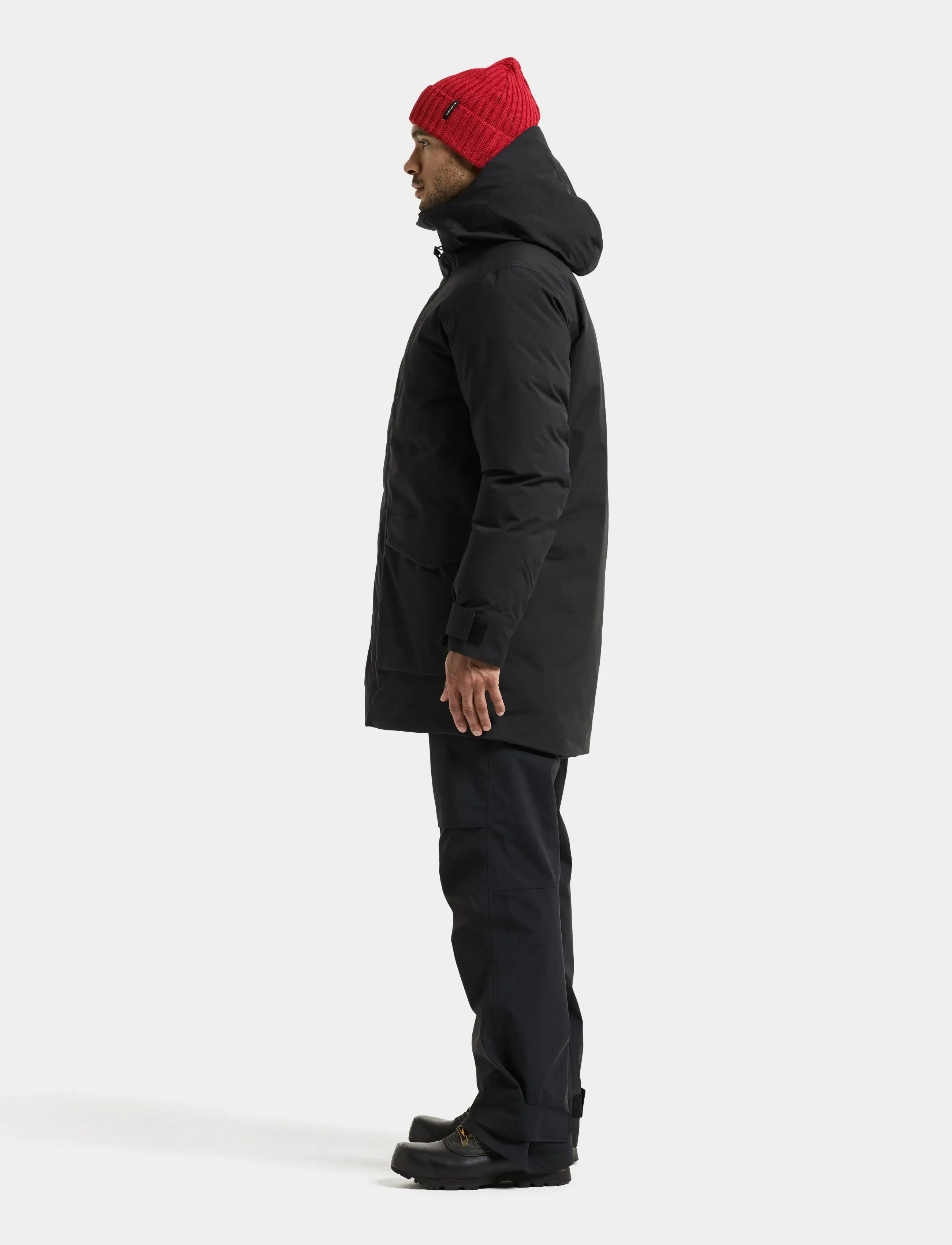 Didriksons - Akilles Parka - parka coats - black - 5