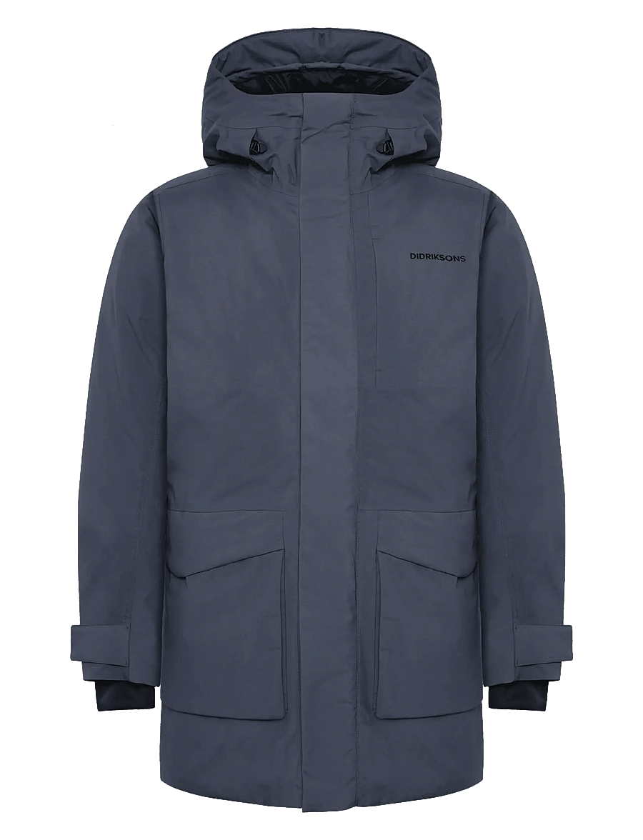 Didriksons - Akilles Parka - parka coats - sleepy blue - 1