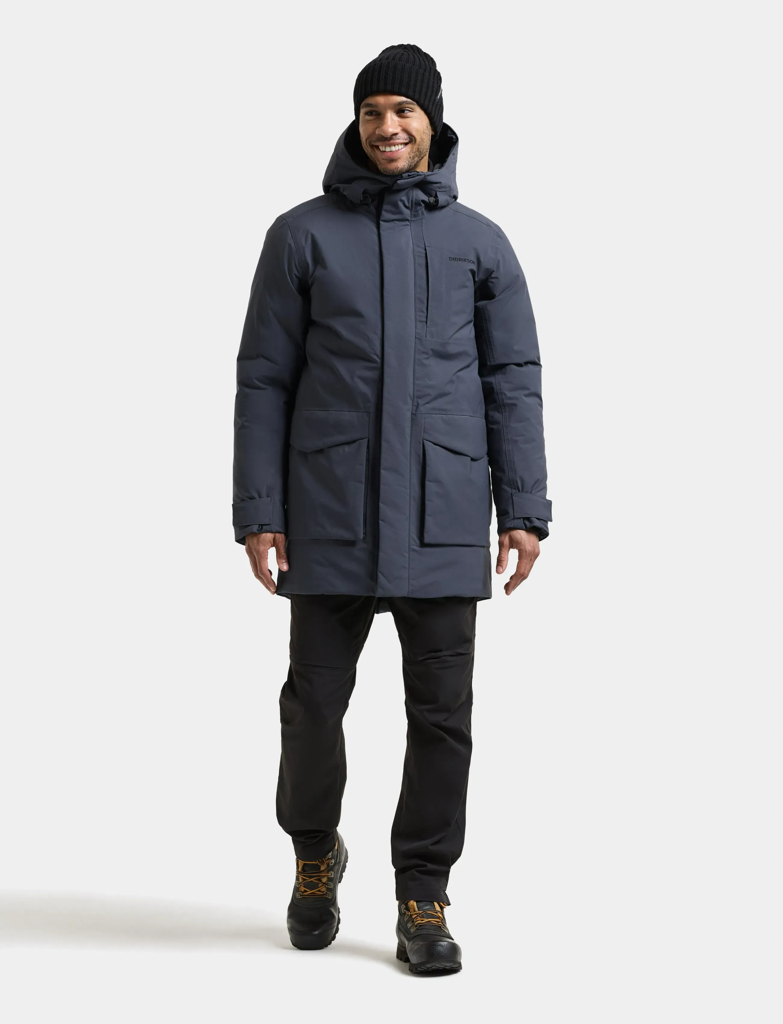 Didriksons - Akilles Parka - parka coats - sleepy blue - 3