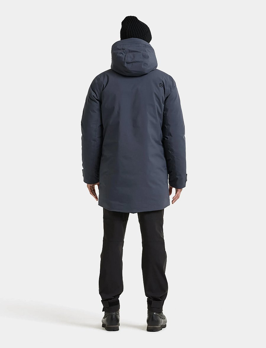 Didriksons - Akilles Parka - parka coats - sleepy blue - 4