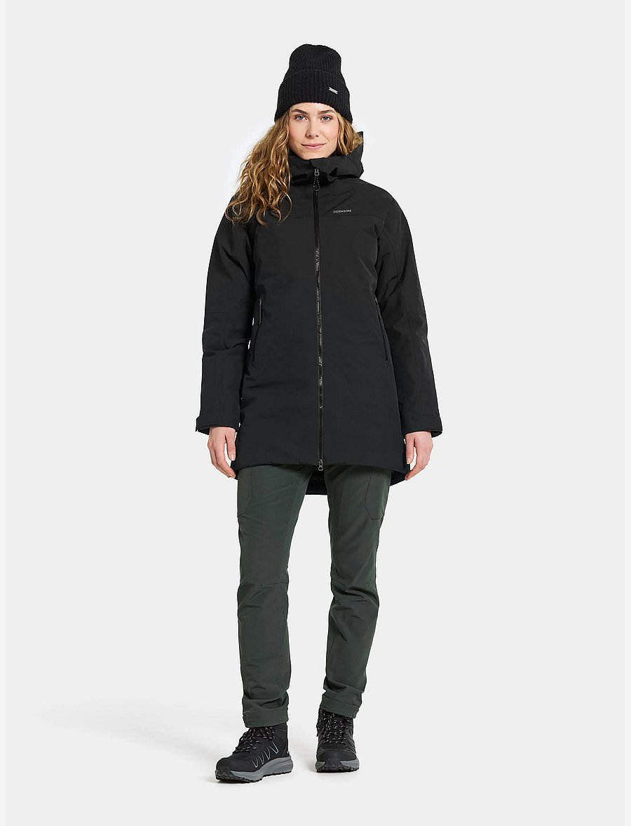Didriksons - Marget Parka - joped - black - 3