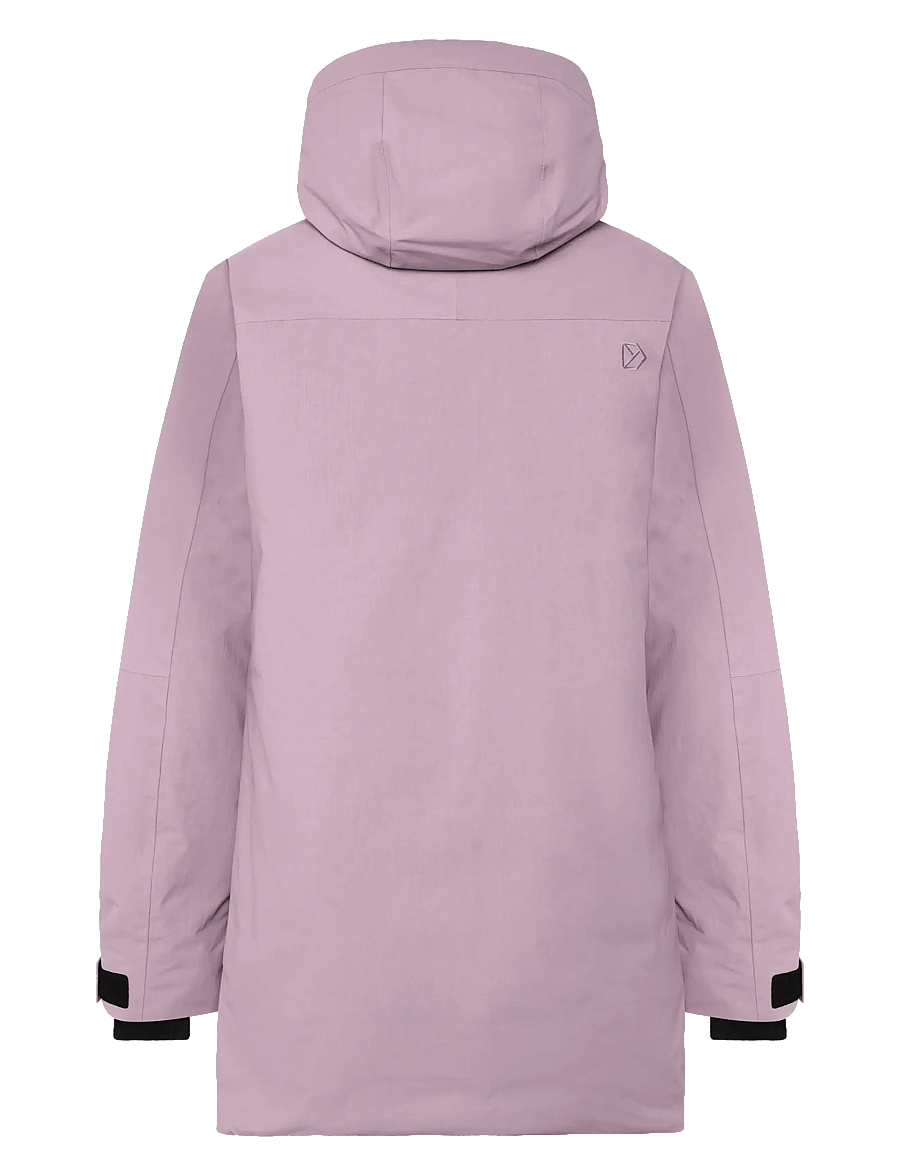 Didriksons - Marget Parka - parkasjackor - lilac haze - 2