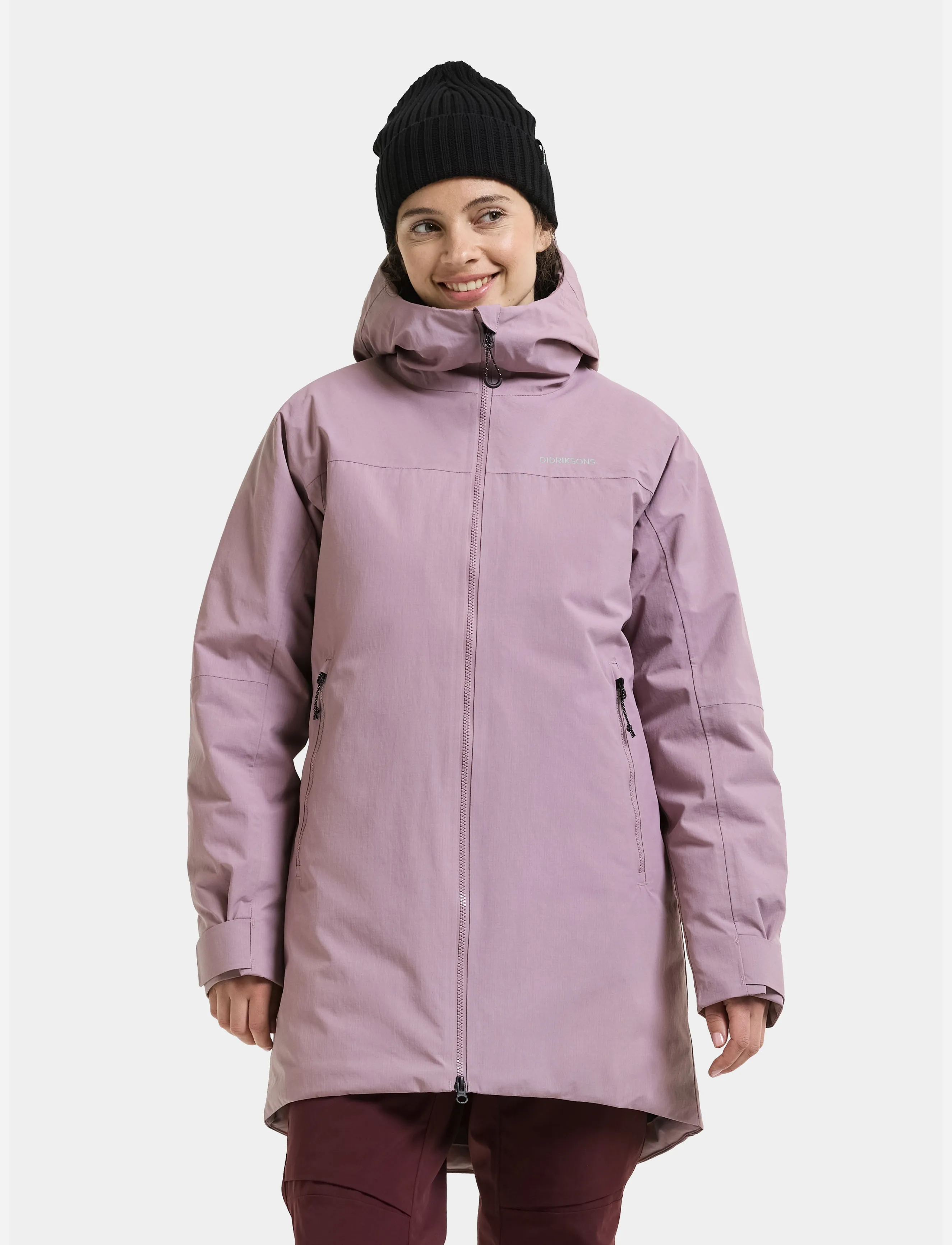 Didriksons Marget Parka - Kläder - LILAC HAZE / purple