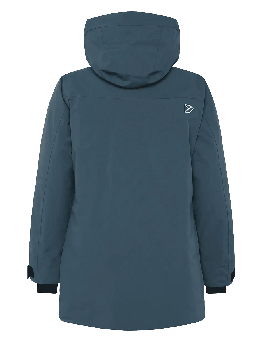 Didriksons - Marget Parka - jakker - sleepy blue - 1