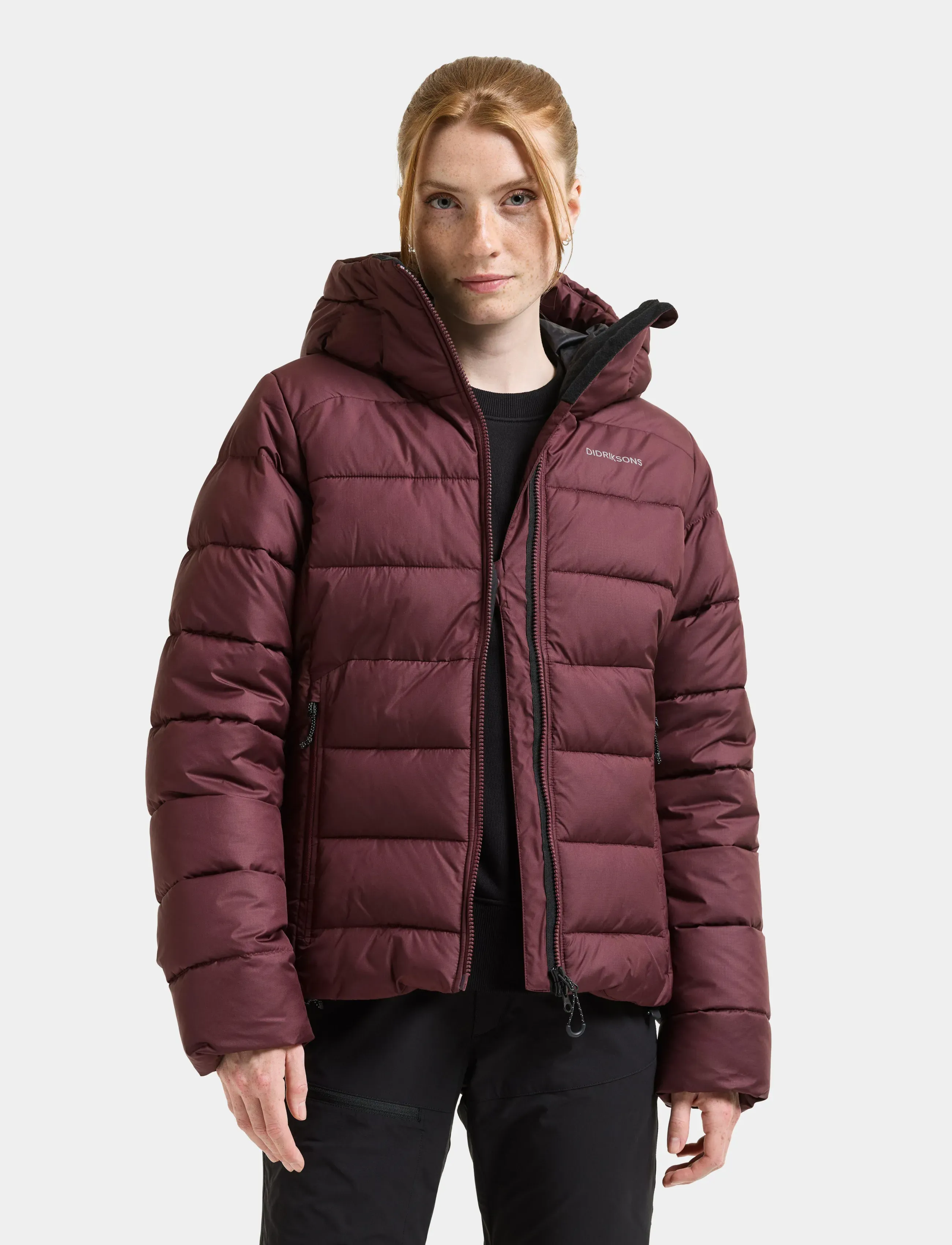 Didriksons - Tejla Jacket - vinterjakker - old rust - 3