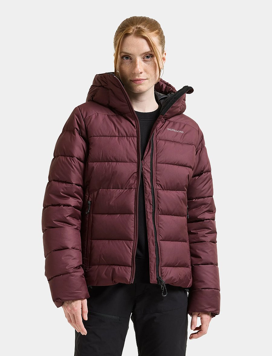 Didriksons - Tejla Jacket - vinterjakker - old rust - 3
