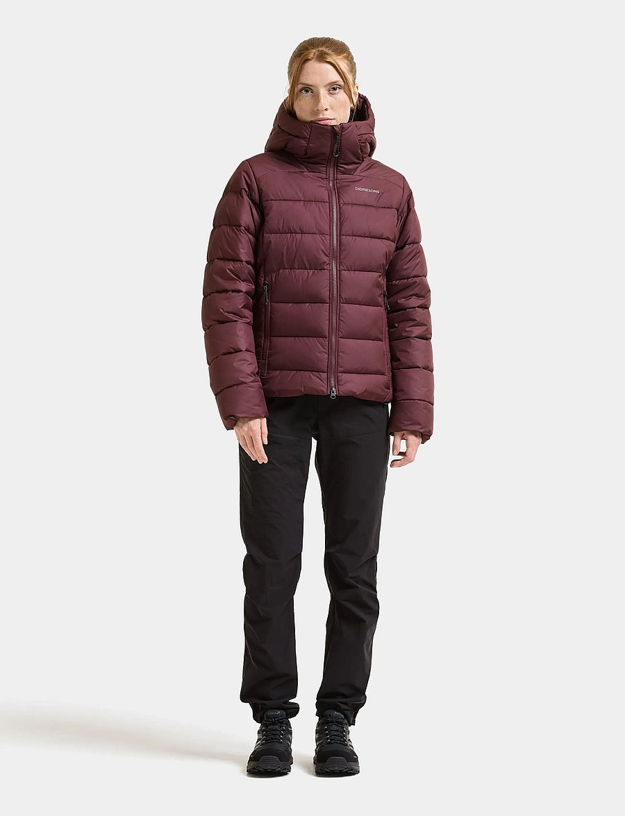 Didriksons - Tejla Jacket - vinterjakker - old rust - 4