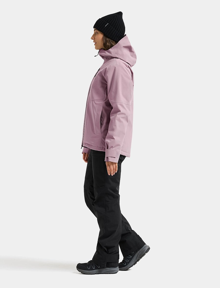 Didriksons - Fiora Jacket - skitøj - lilac haze - 3
