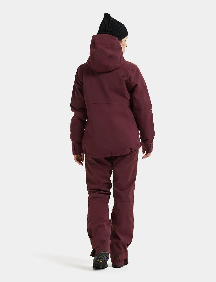 Didriksons - Fiora Jacket - skidkläder - old rust - 4