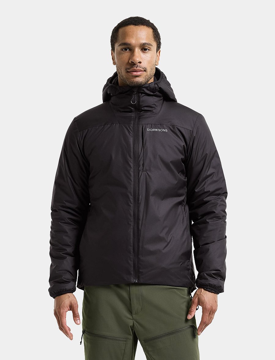 Didriksons - Milik Jacket - down jackets - black - 0