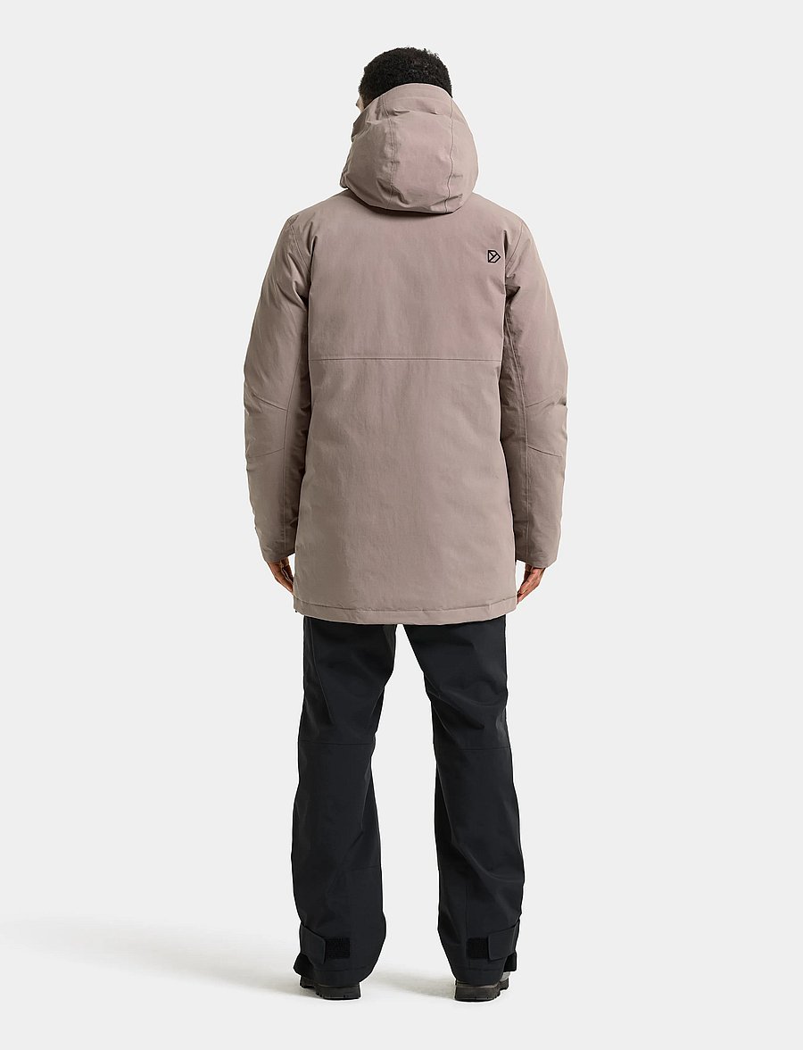Didriksons - Tempest Parka - parkas - ash brown - 4