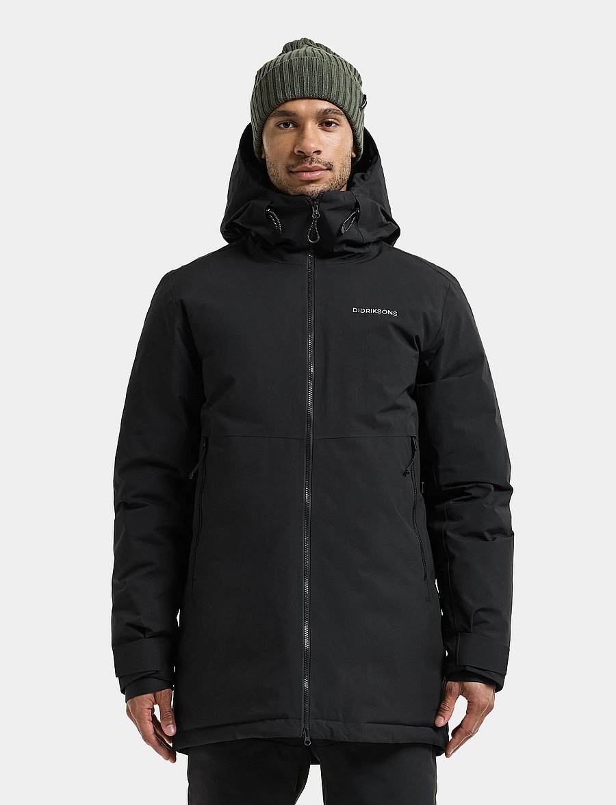 Didriksons - Tempest Parka - parkas - black - 0