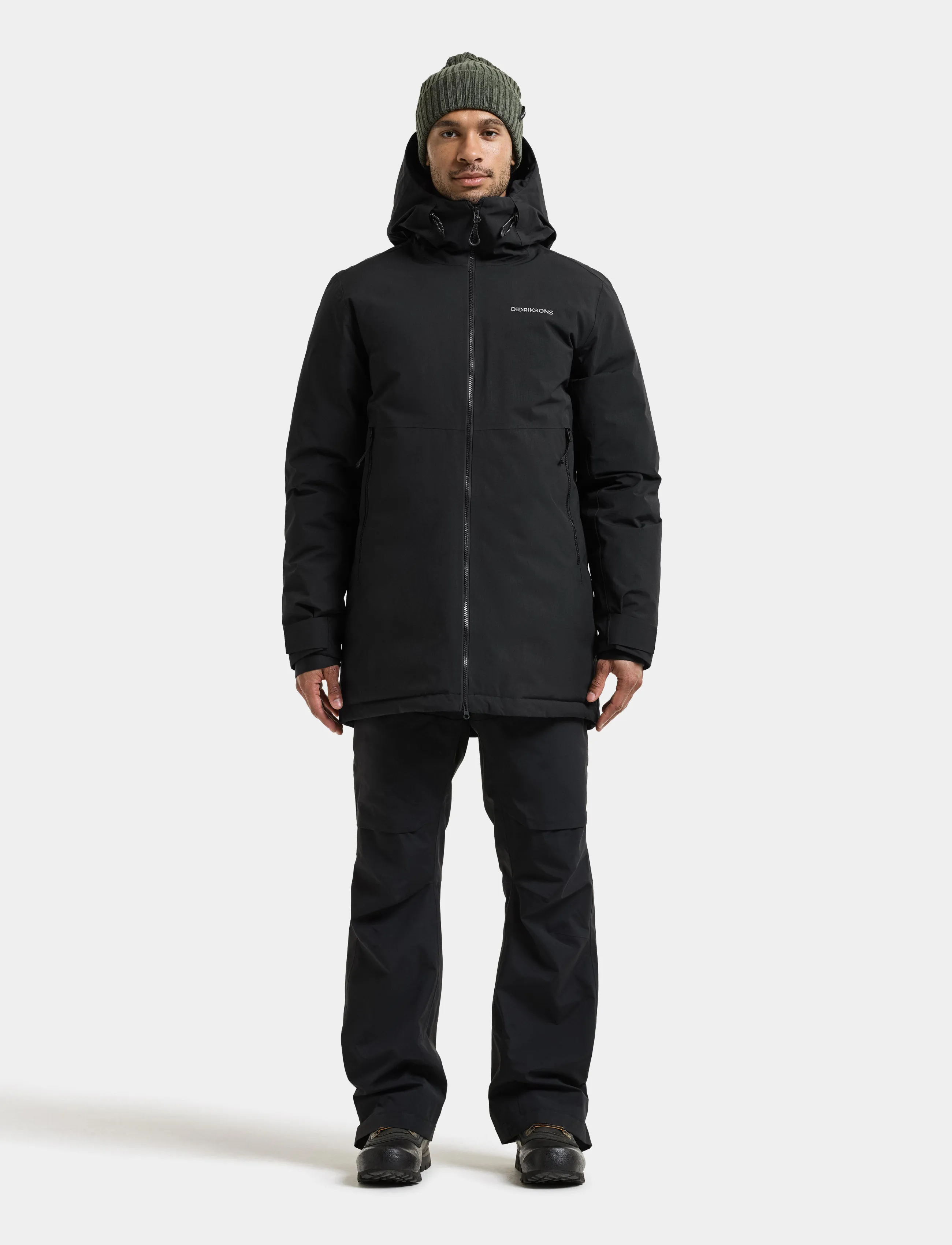 Didriksons - Tempest Parka - parkas - black - 3