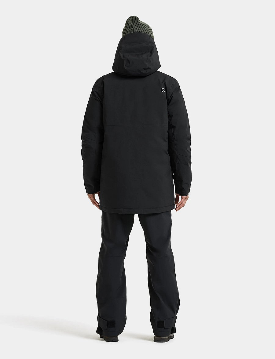 Didriksons - Tempest Parka - parkas - black - 4