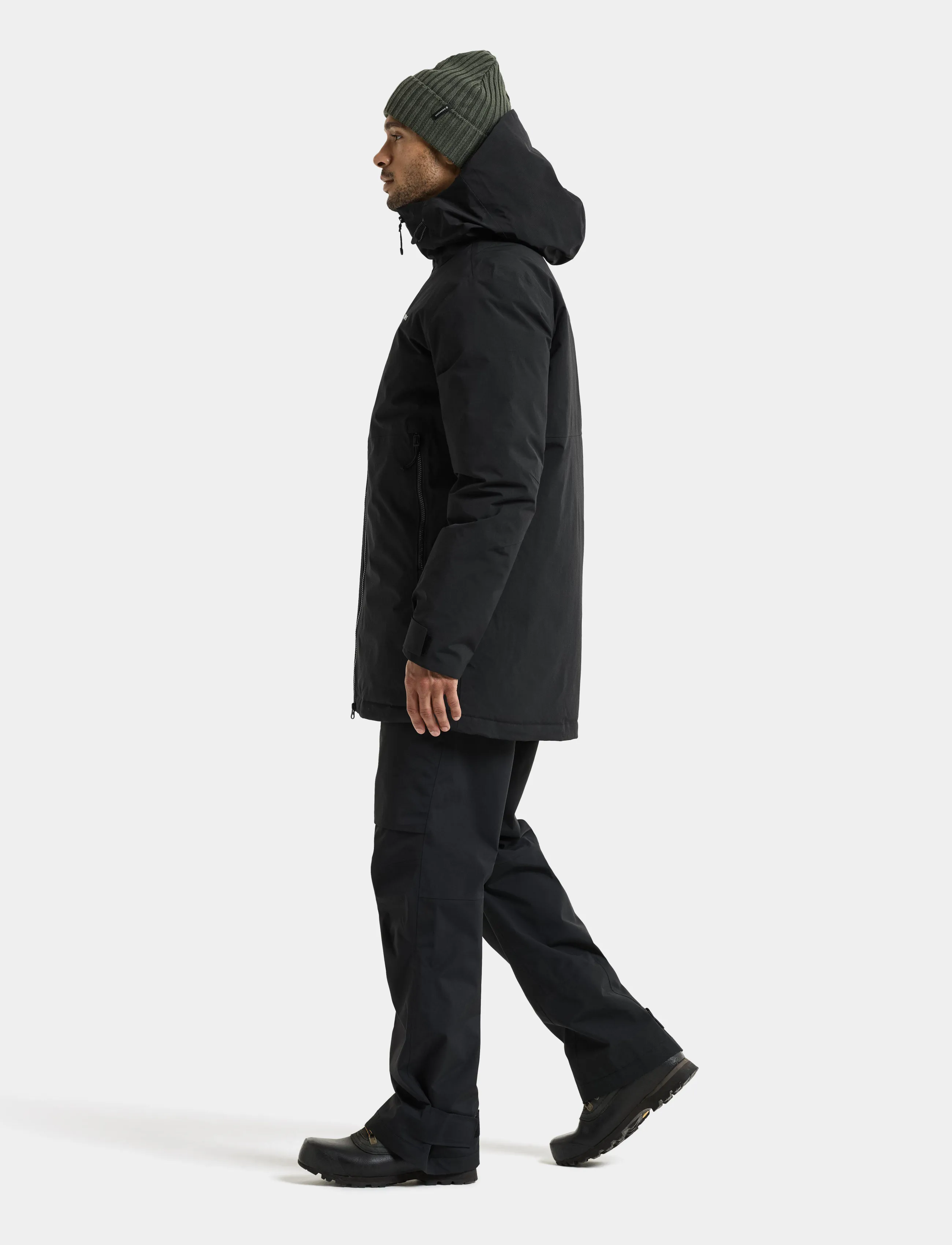 Didriksons - Tempest Parka - parkas - black - 5