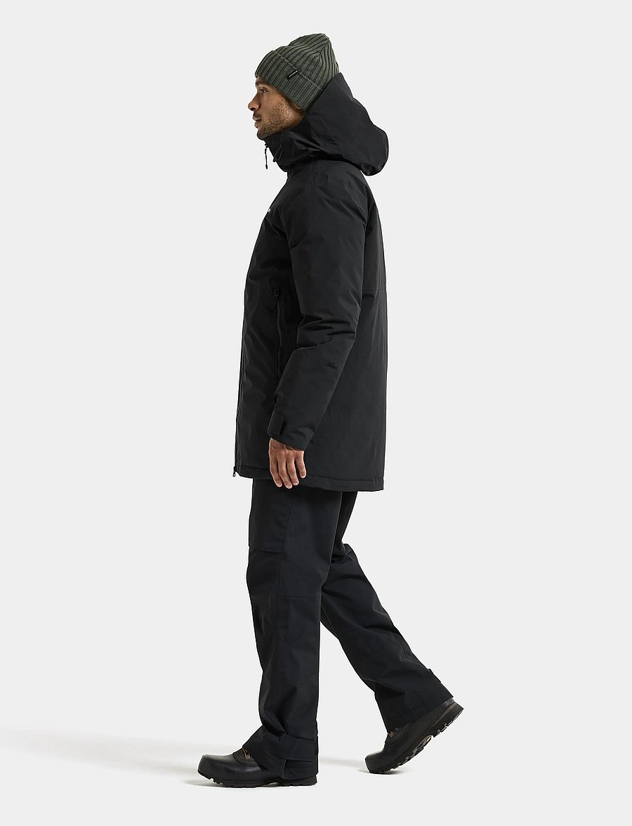 Didriksons - Tempest Parka - parkas - black - 5