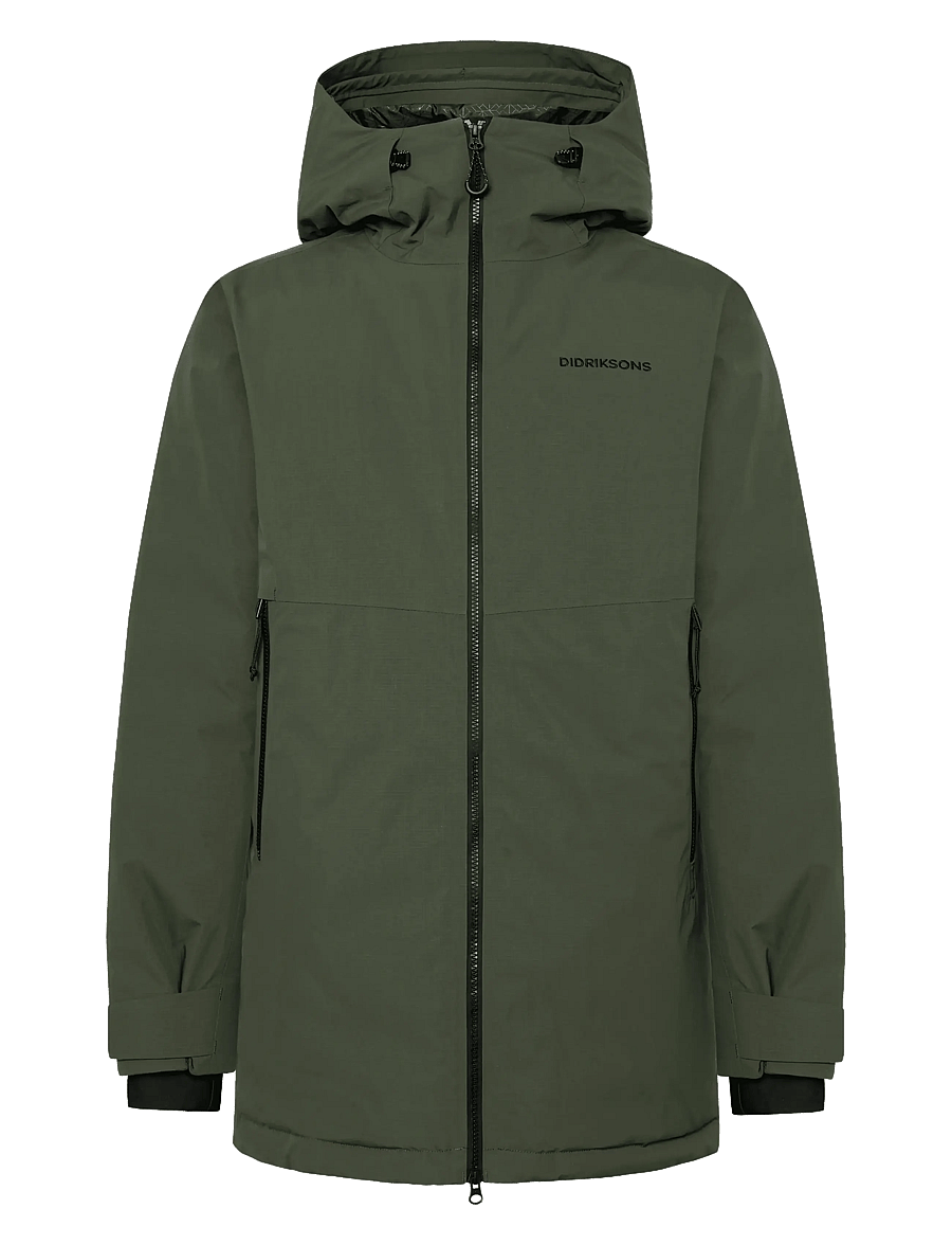 Didriksons - Tempest Parka - parkas - deep green - 1