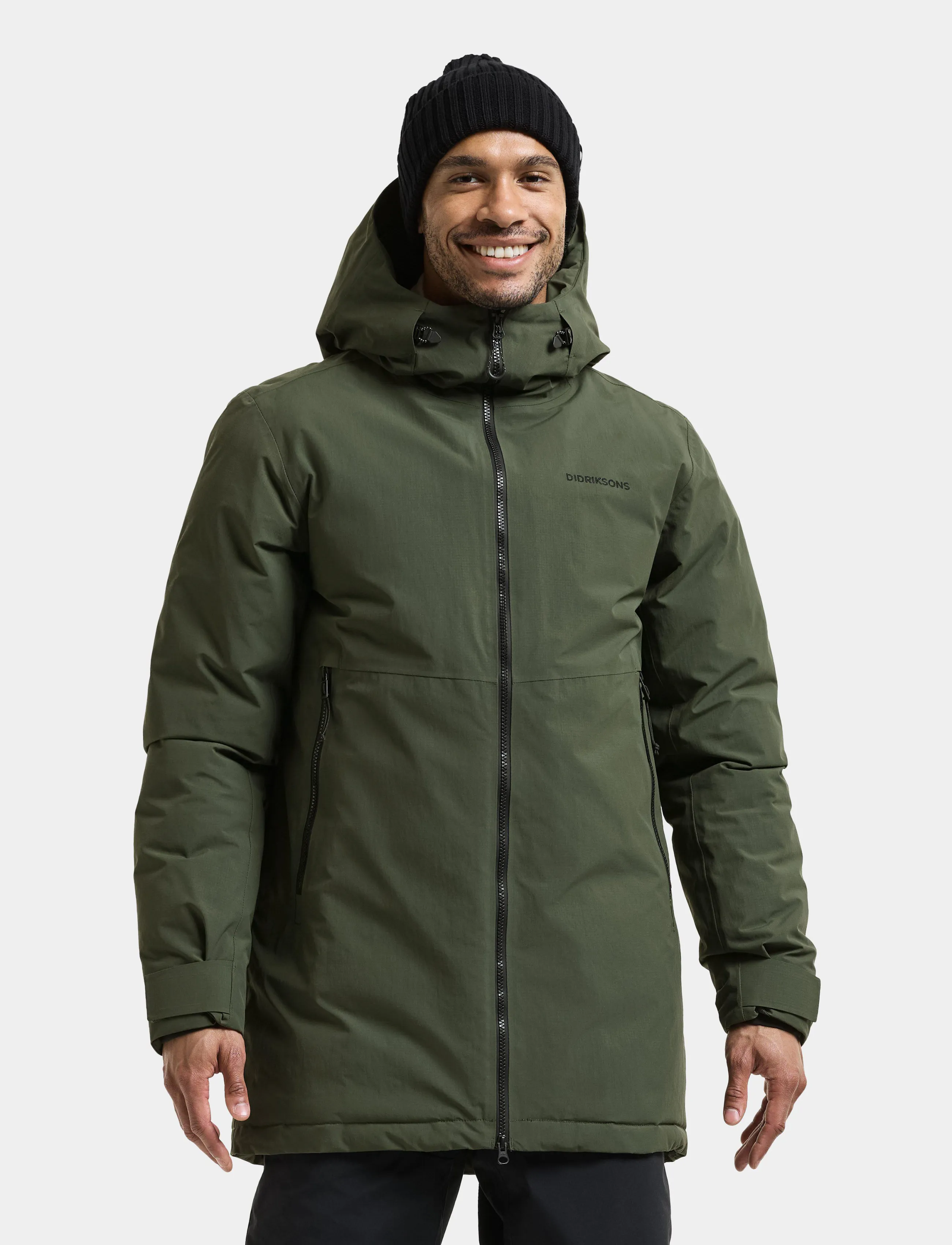 Didriksons Tempest Parka - Jacken & Mäntel - DEEP GREEN / khaki/green
