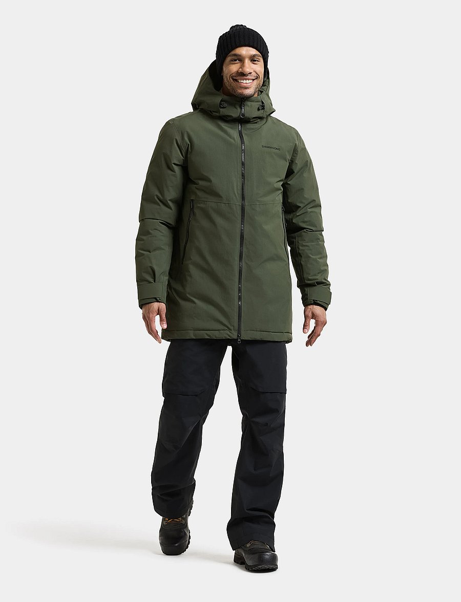 Didriksons - Tempest Parka - parkas - deep green - 3