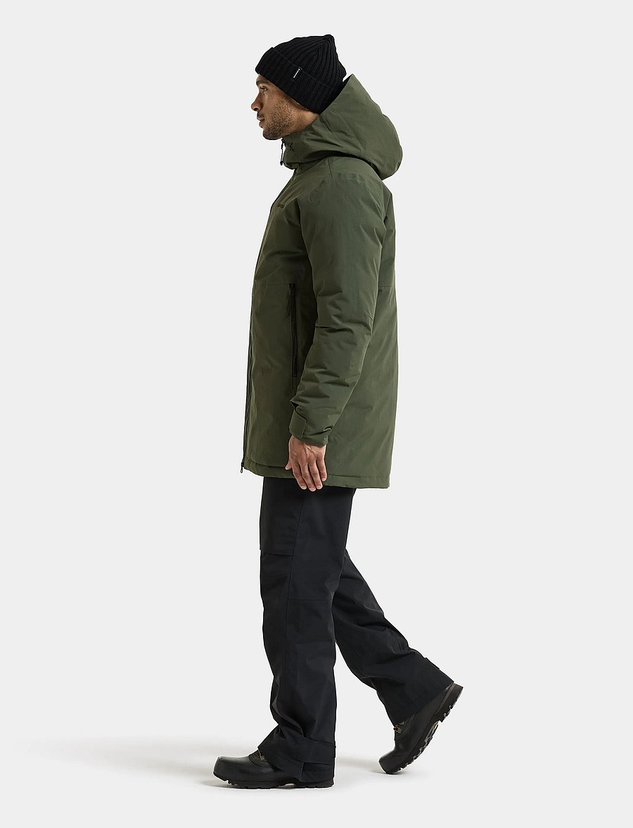 Didriksons - Tempest Parka - parkas - deep green - 5