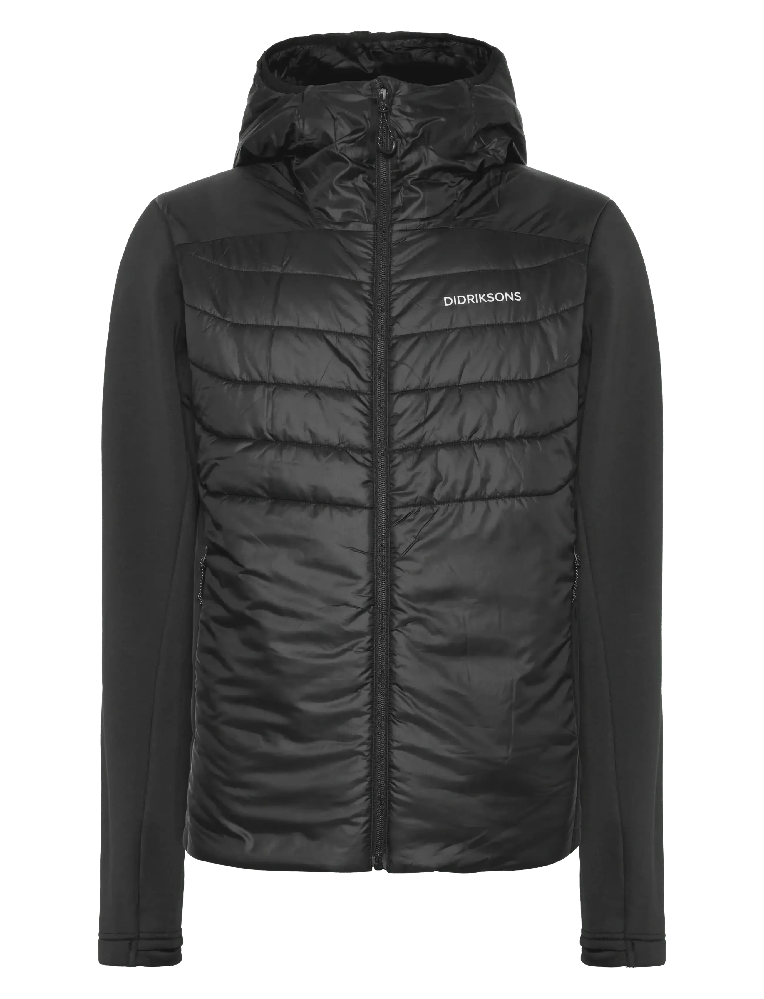 Didriksons - Field Hybrid Jacket - hybridjackor - black - 1