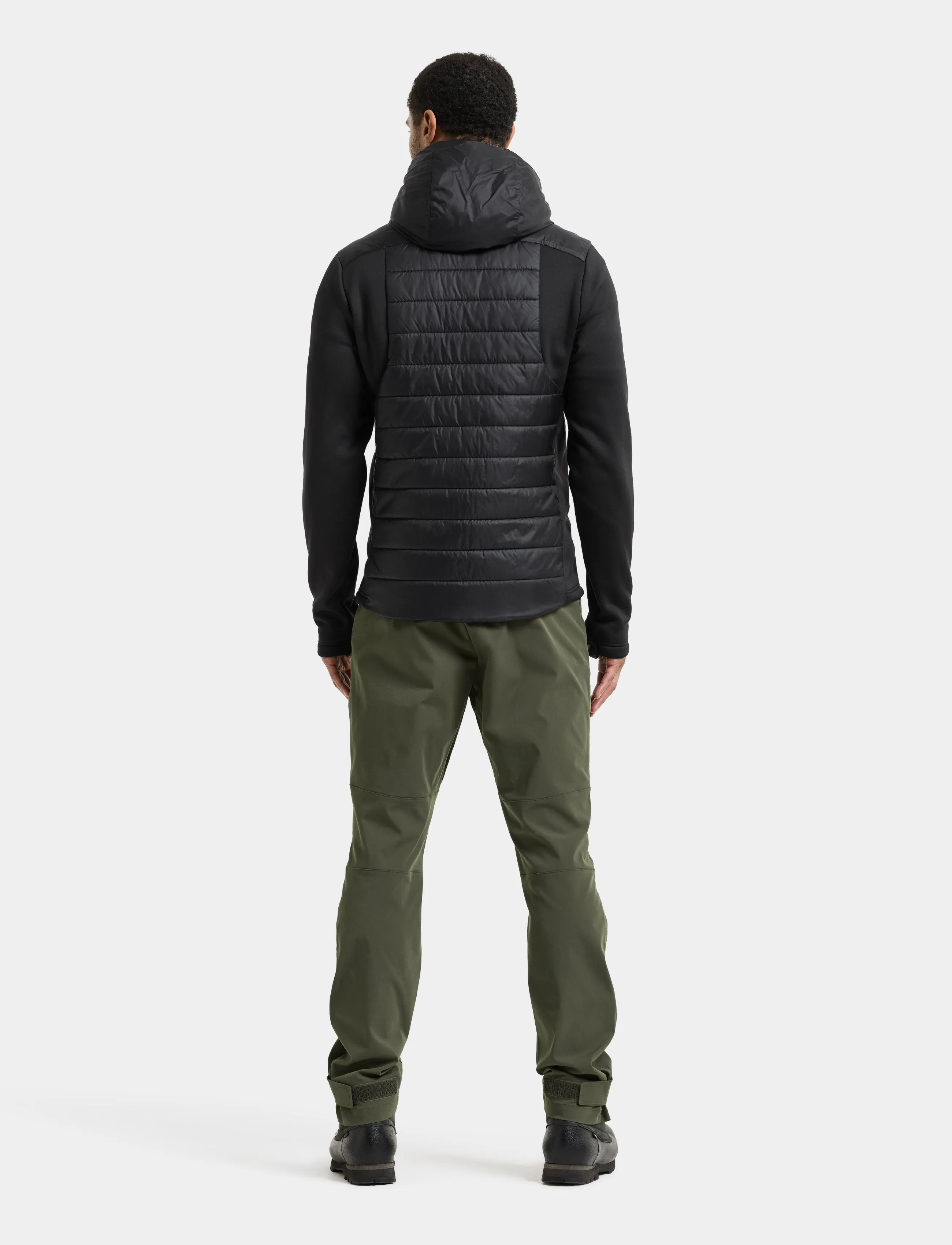 Didriksons - Field Hybrid Jacket - hybridjackor - black - 4