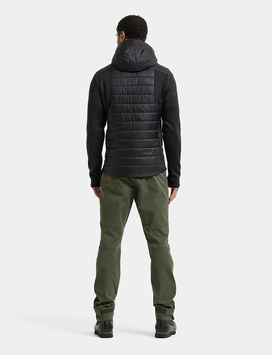 Didriksons - Field Hybrid Jacket - hybridjackor - black - 4