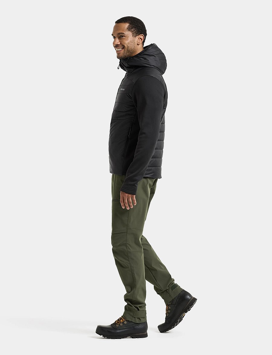 Didriksons - Field Hybrid Jacket - hybridjackor - black - 5