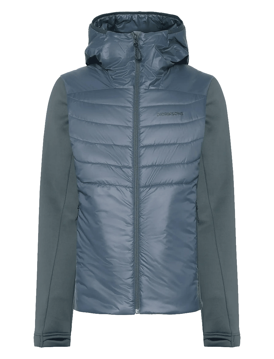 Didriksons - Field Hybrid Jacket - hybrid-jacken - sleepy blue - 1