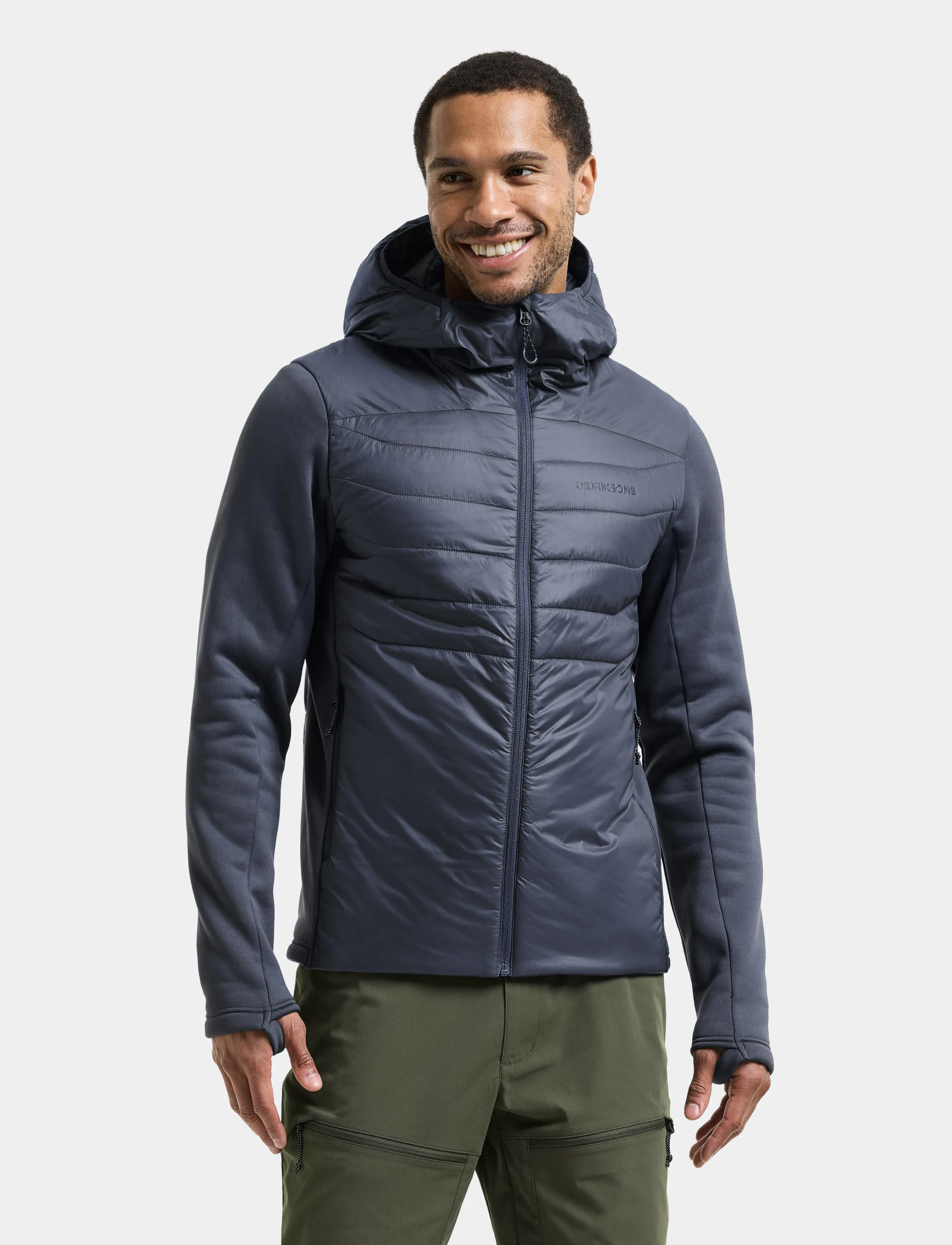 Didriksons Field Hybrid Jacket - Jacken & Mäntel - SLEEPY BLUE / blue