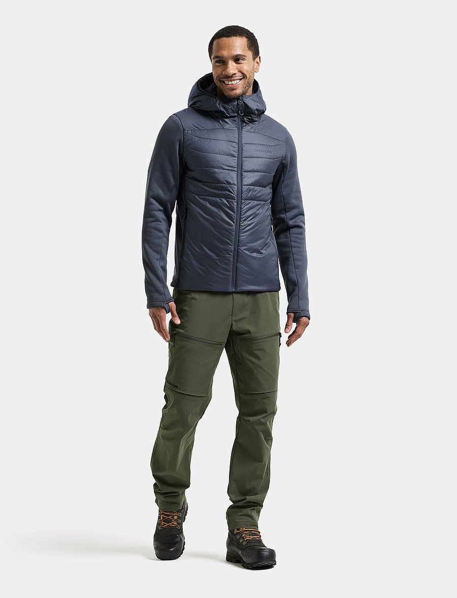 Didriksons - Field Hybrid Jacket - hybrid-jacken - sleepy blue - 3