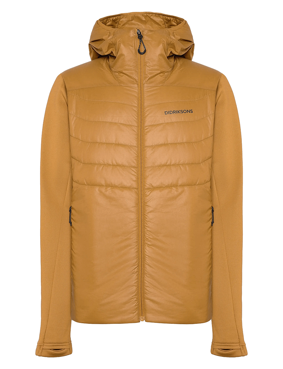 Didriksons - Field Hybrid Jacket - hybrid-jacken - spice brown - 1