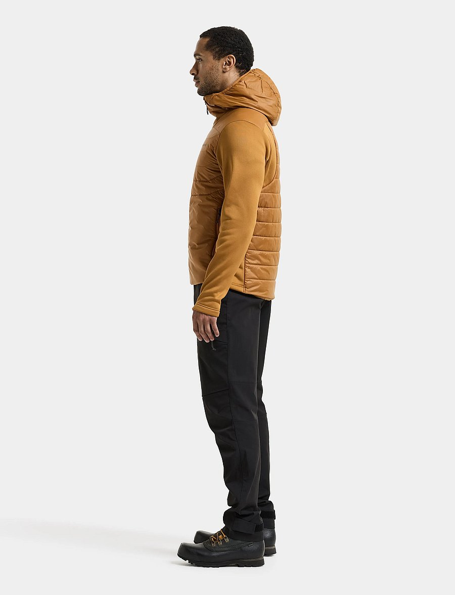 Didriksons - Field Hybrid Jacket - hybrid-jacken - spice brown - 5