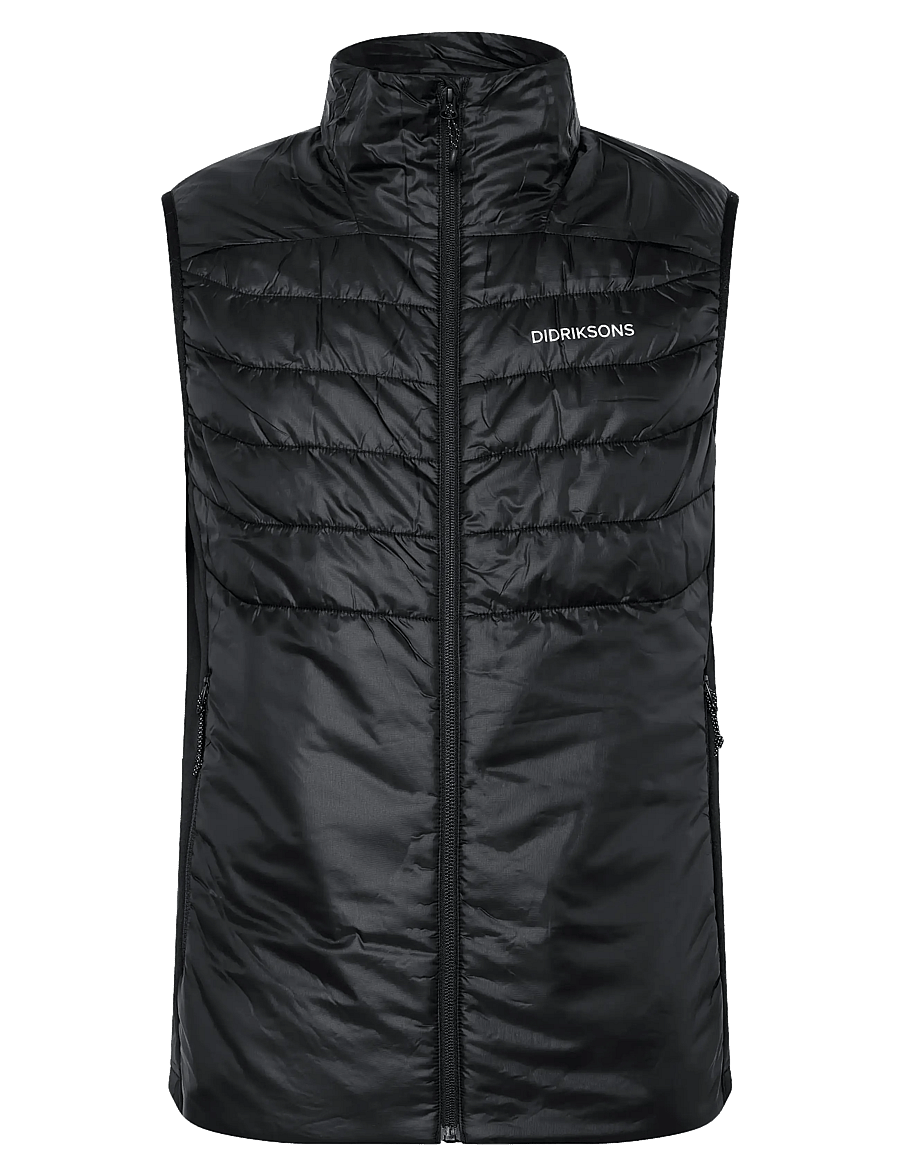 Didriksons - Field Vest - veste - black - 1