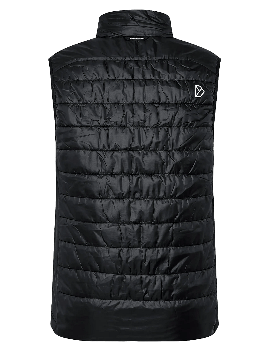 Didriksons - Field Vest - veste - black - 2