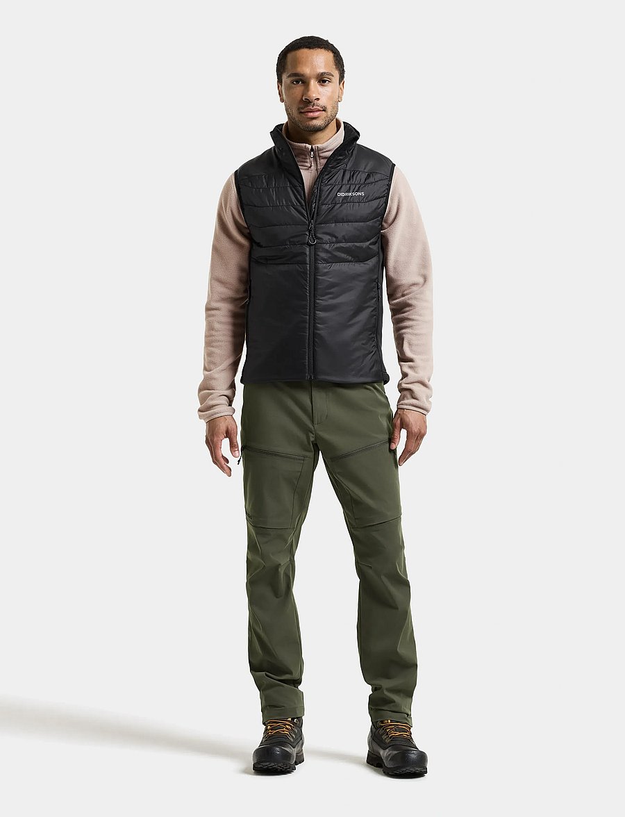 Didriksons - Field Vest - veste - black - 3