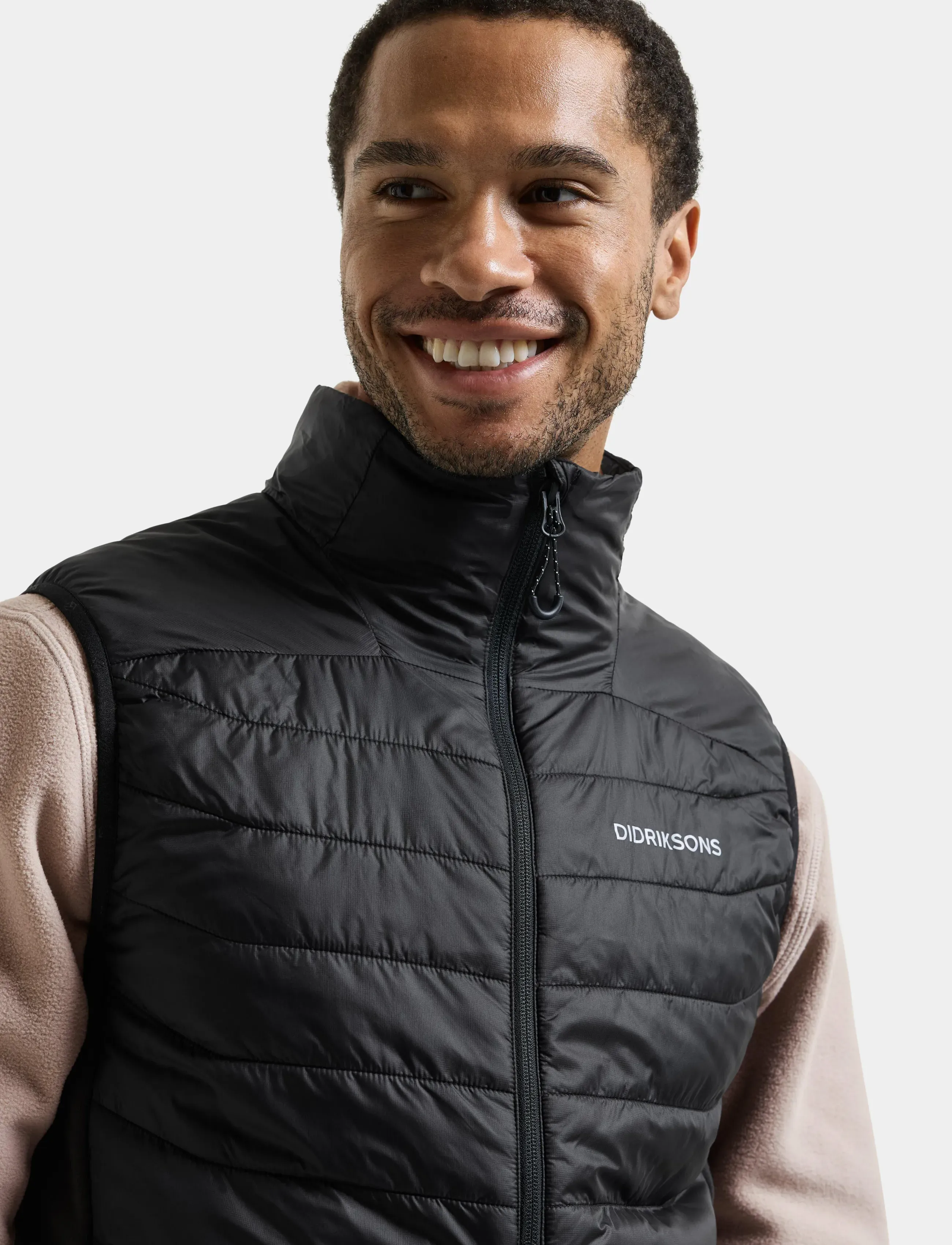 Didriksons Field Vest - Streetstyle - BLACK / black