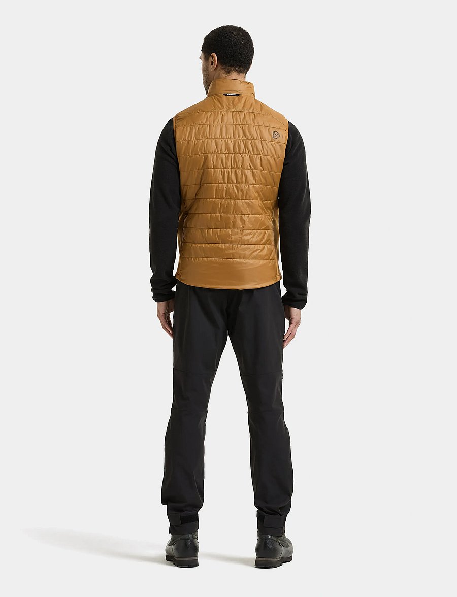 Didriksons - Field Vest - outdoor - spice brown - 4