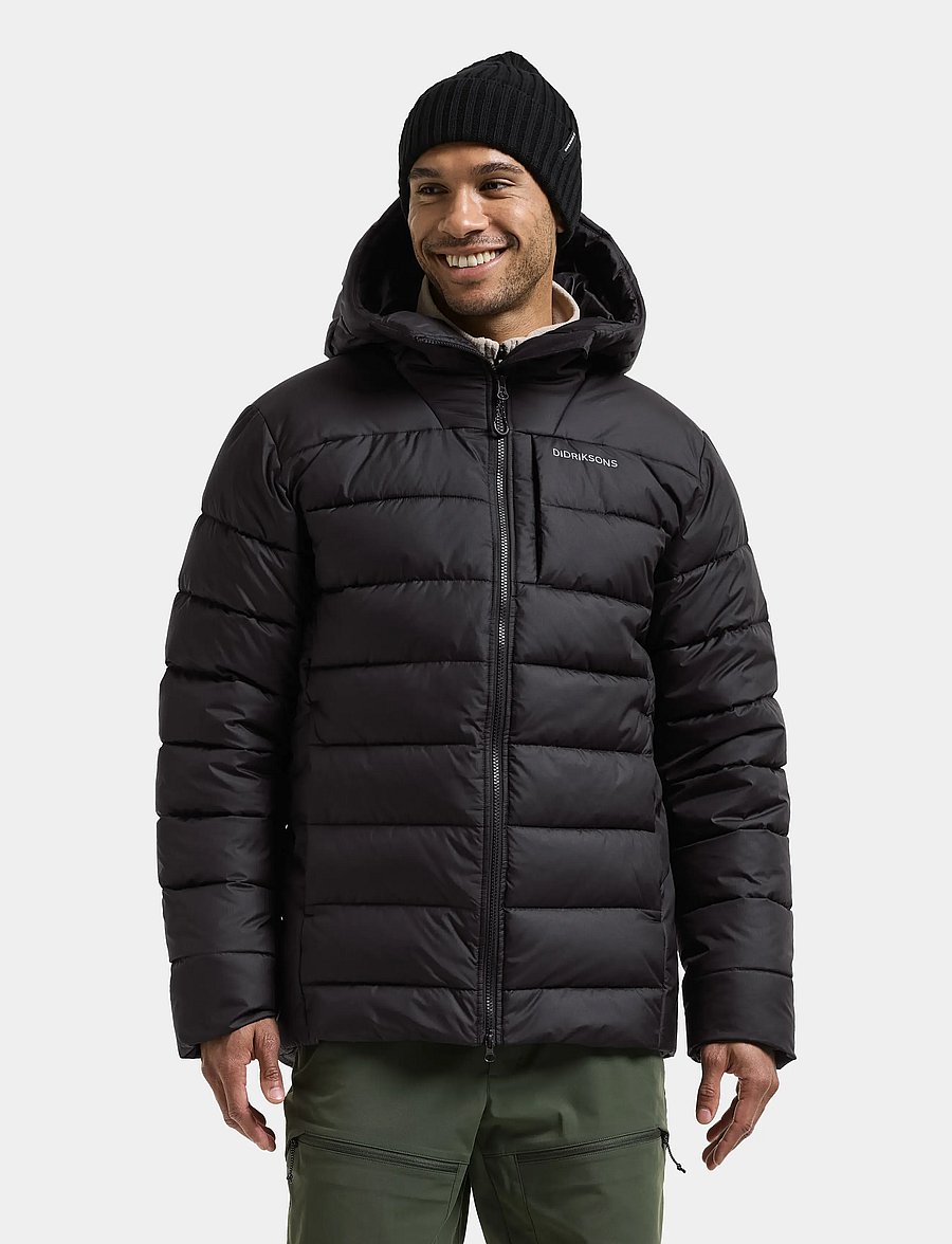 Didriksons - Pictor Jacket - dunjackor - black - 0