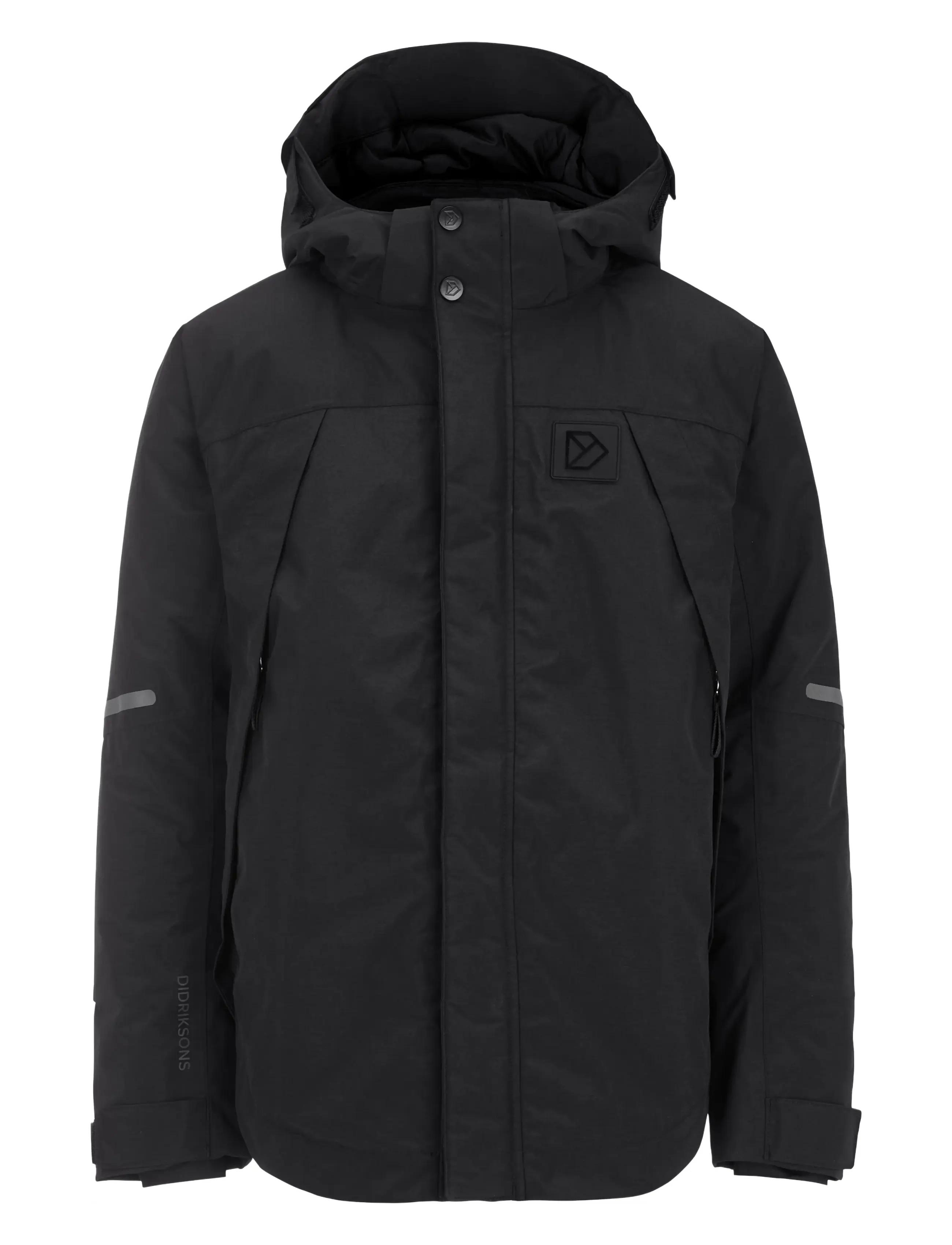 Didriksons Zirra Kids' Jacket - Paksud joped - BLACK / black