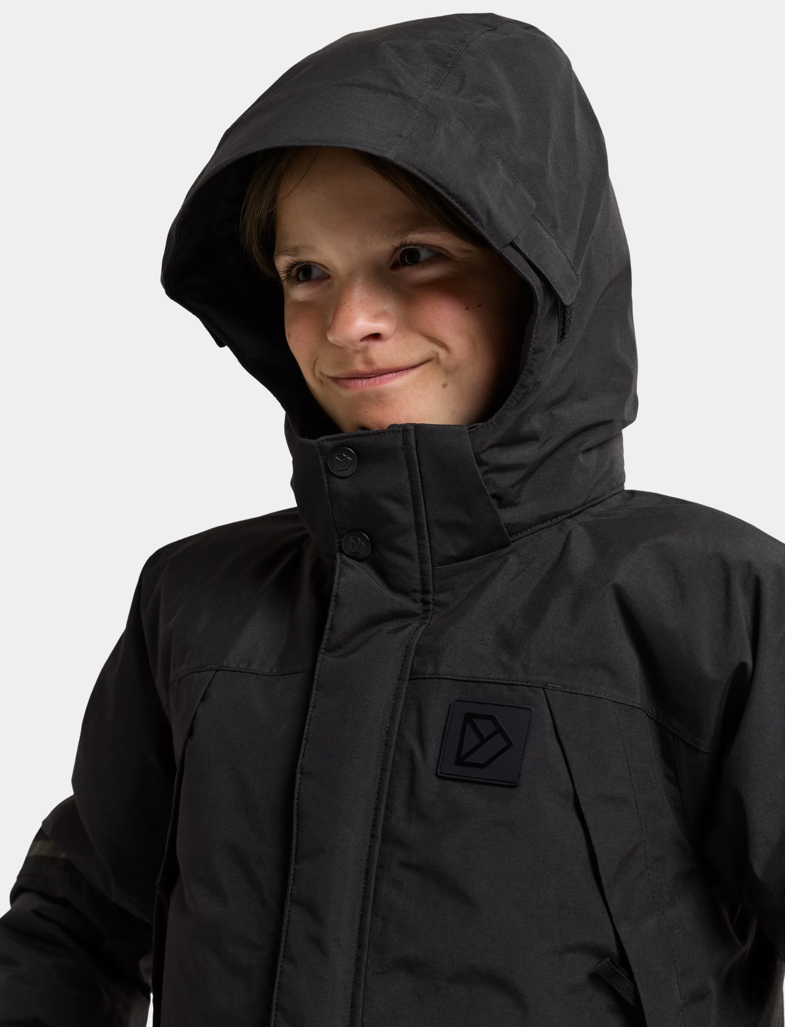 Didriksons - Zirra Kids' Jacket - black - 3